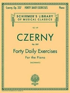 livro de exercícios czerny