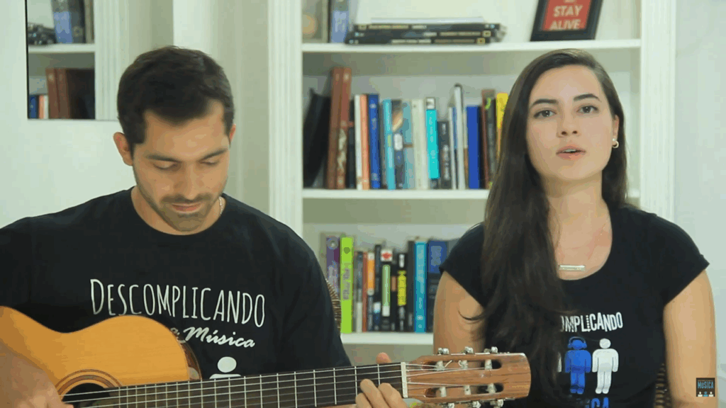 gravando sua voz