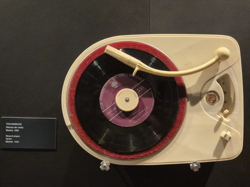 toca discos 1955